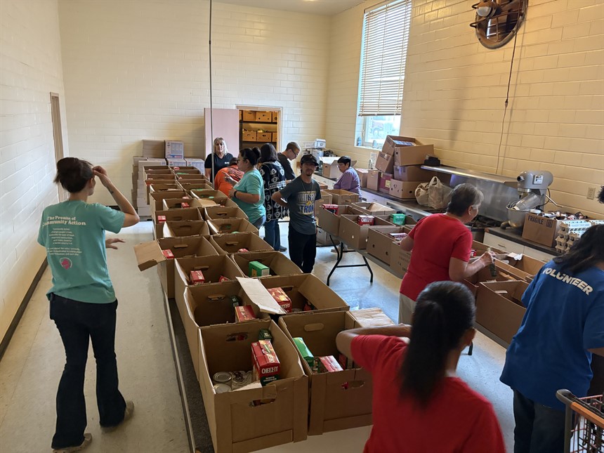 Food Box Grand Opening in Cochran County Surpasses Expectations